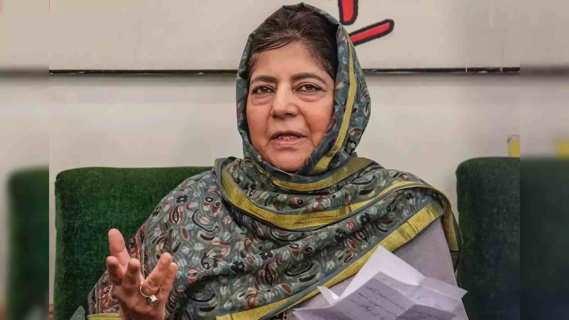 Mehbooba Mufti Accuses BJP of Undermining Indian Constitution.
