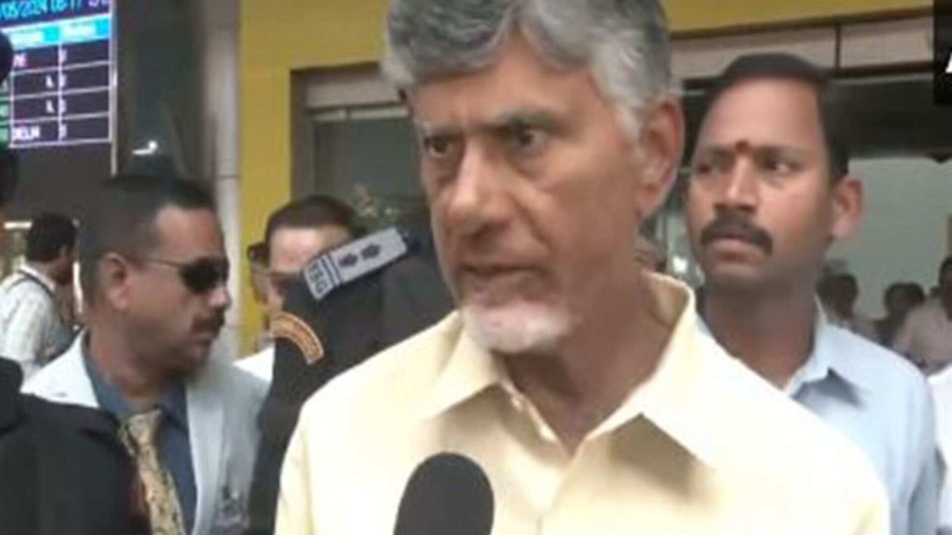 Former Andhra Pradesh CM M Chandrababu Naidu