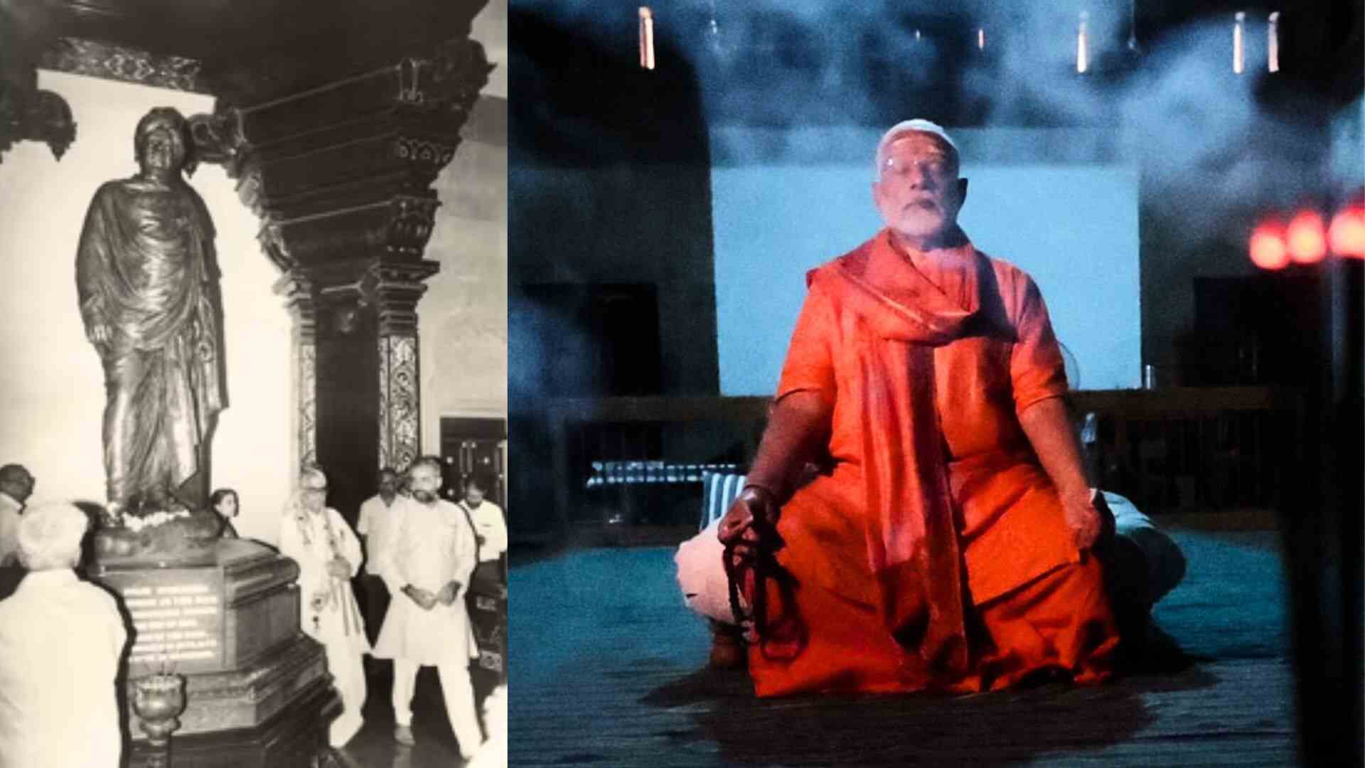 PM Modi’s 33-Year-Old Photo Resurfaces Amid 45-Hour-Long “Dhyan” At Vivekananda Rock Memorial