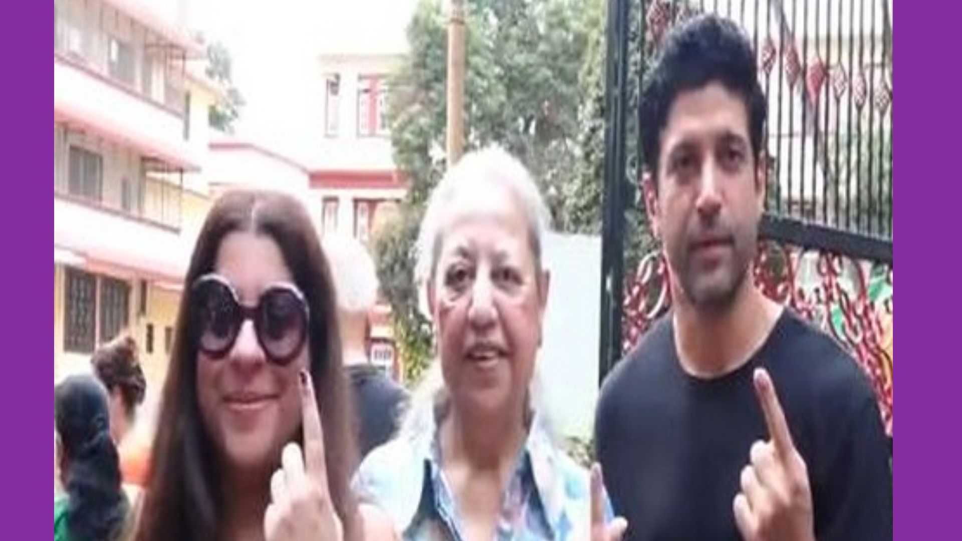 Lok Sabha Elections Phase 5: Farhan Akhtar, Zoya Akhtar cast votes in Mumbai