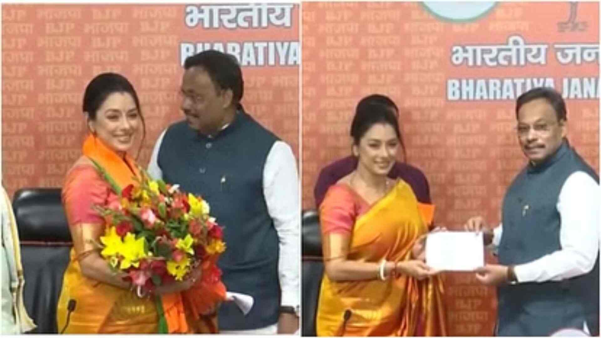 Anupama actress joins BJP