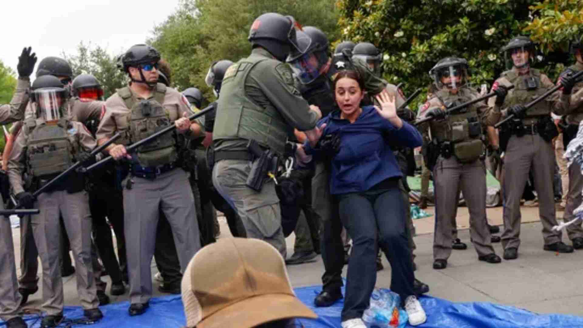 Hundreds of students have been arrested during rallies against the Israel-Hamas war on many US college and university campuses