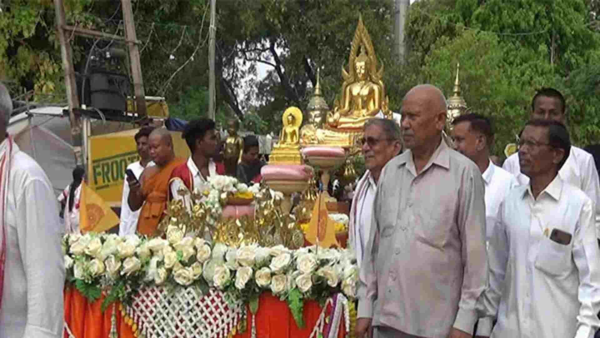 Grand Procession Held In Bodh Gaya On Buddha Purnima