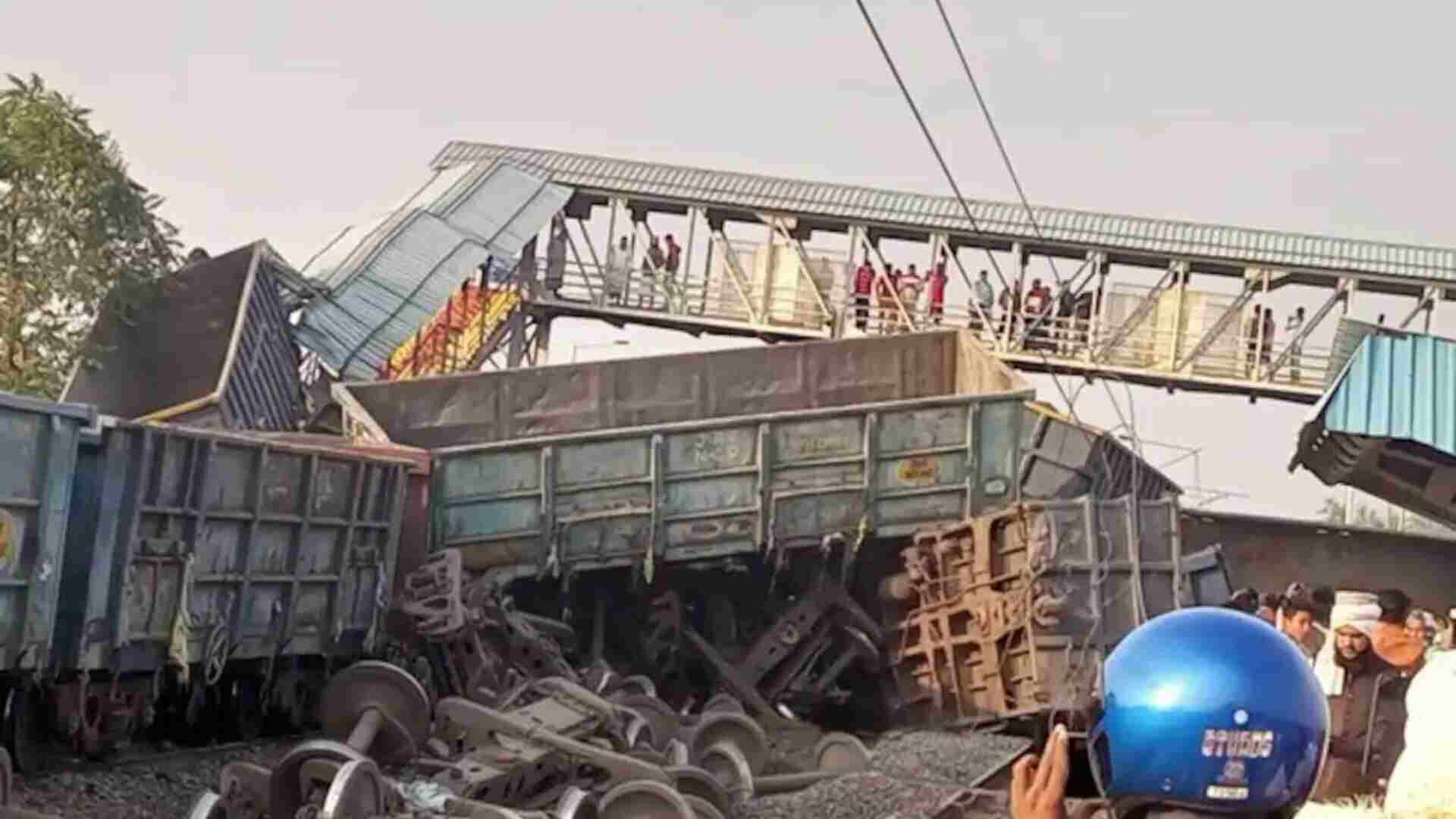 Goods train derailed (Rep. Image)