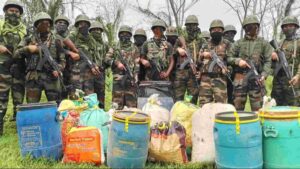 Tripura: Assam Rifles Seize Marijuana Worth Rs 1.86 Crore In Sepahijala