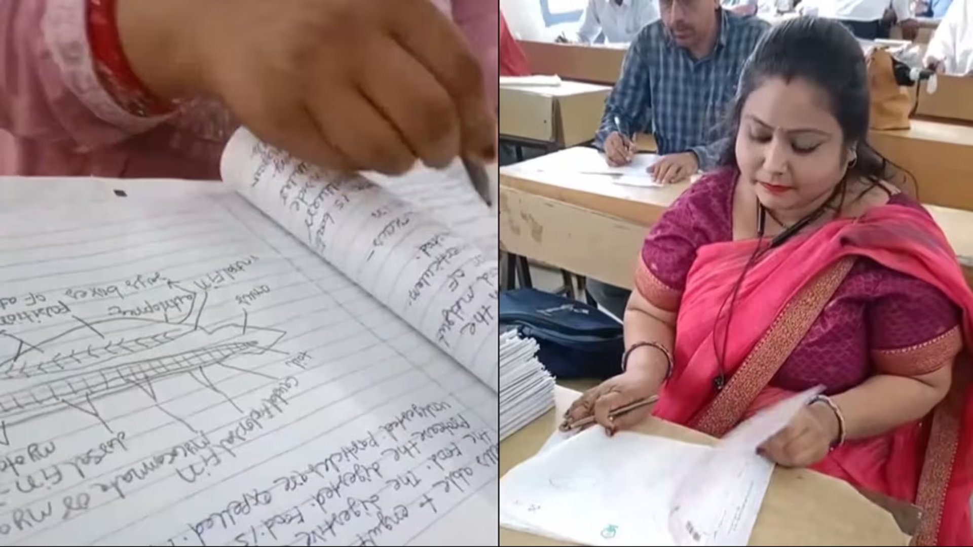 Watch: Viral Videos Show Bihar Teacher Marking Answer Sheets Without Review, FIR Filed