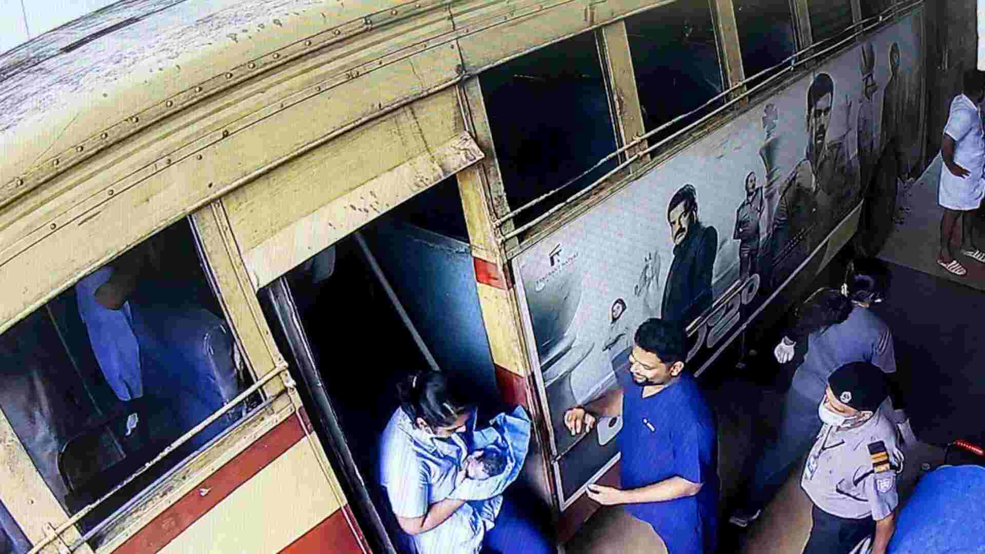 Pregnant Woman Gives Birth To Baby Girl In KSRTC Bus