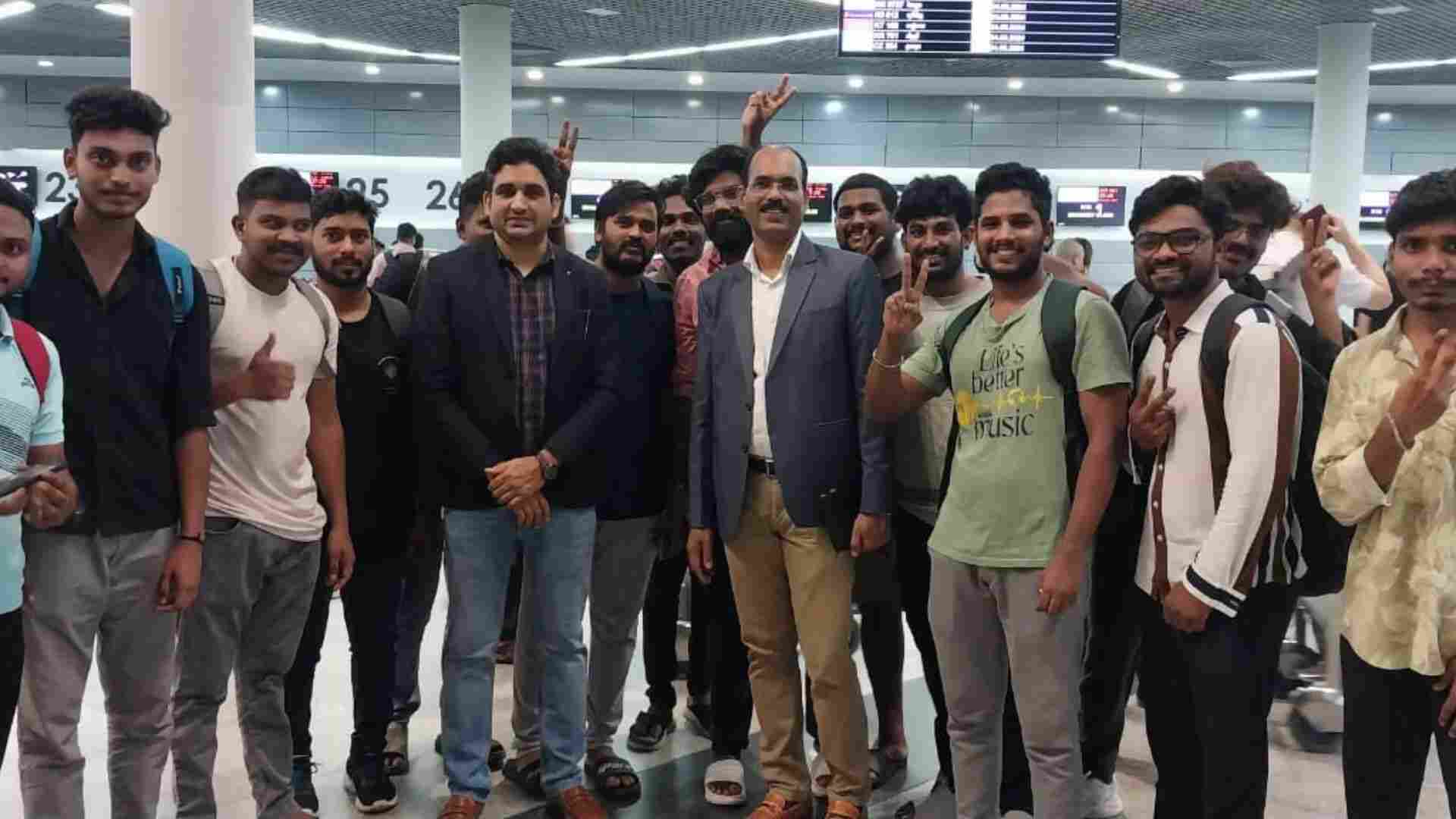 60 Indians Rescued From Cambodian Job Scam; Safely Repatriated