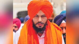 Alleged Khalistani terrorist Amritpal Singh enters LS race amidst community backing