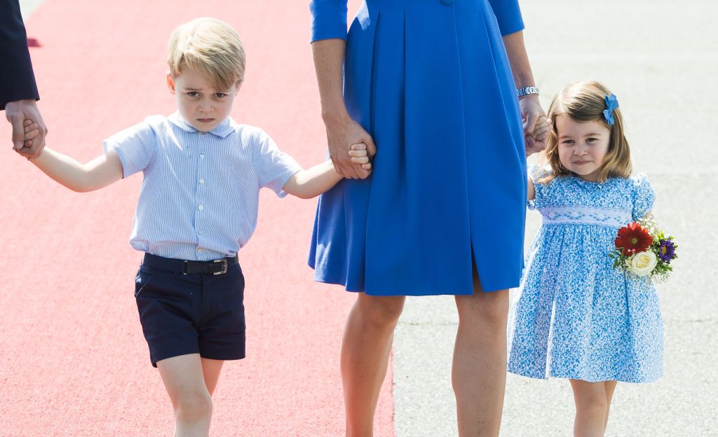 Prince George Breaches Royal Dress Code to Meet Heads of State