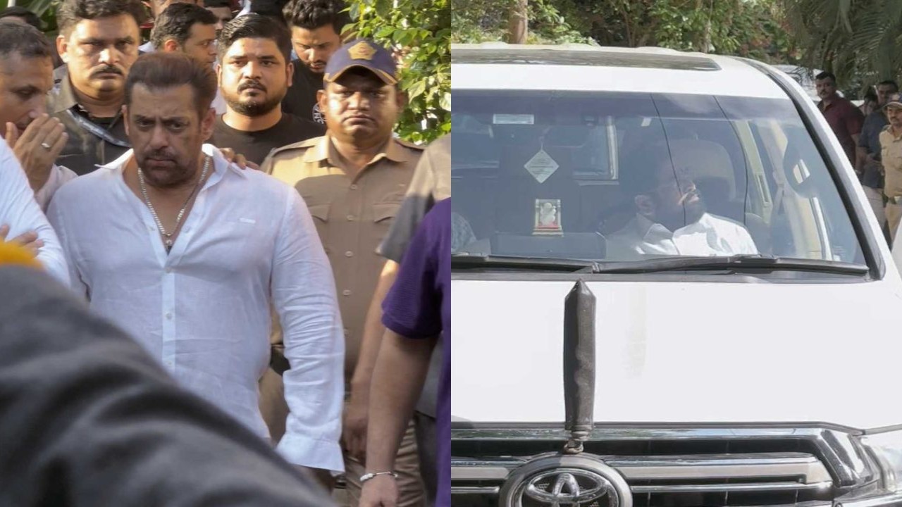 Salman Khan Arrives at MCA's President Amol Kale's Funeral; Pays Tribute - WATCH