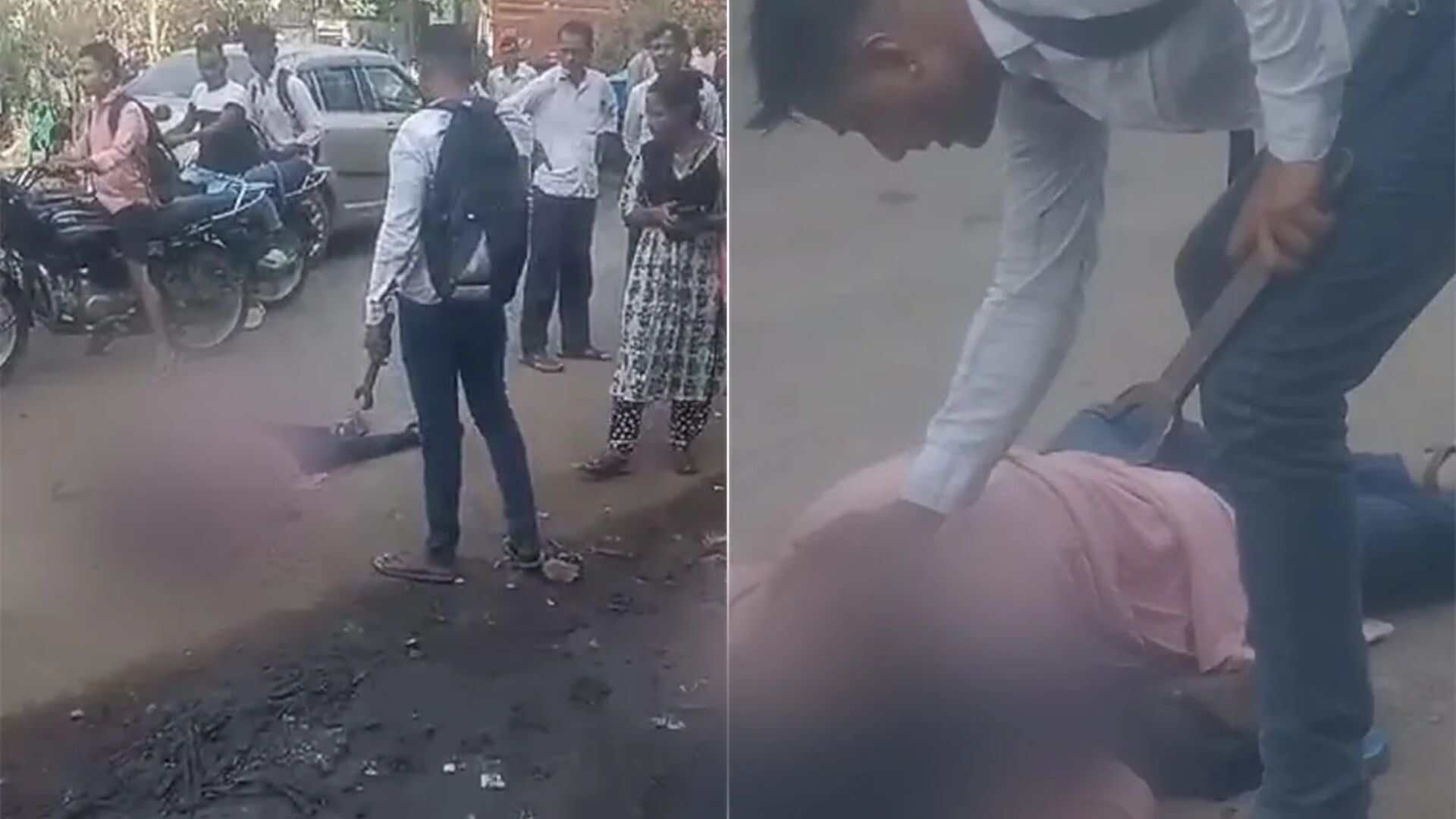 20 Year Old Man Murders His Ex-Girlfriend, Disturbing incident caught On Camera