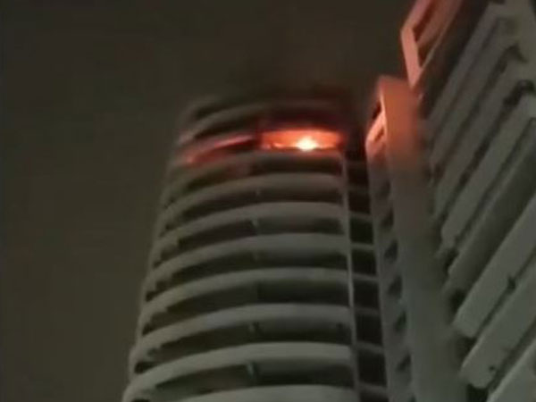 Short Circuit Causes Apartment Fire in Noida