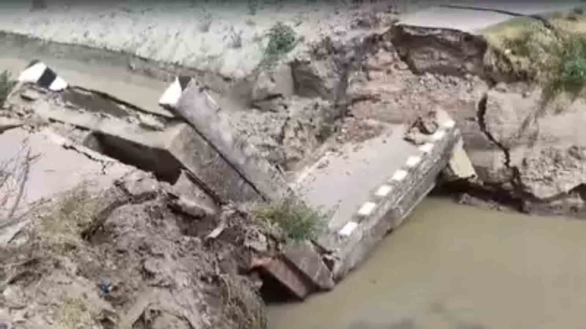 Watch: For The Second Time In A Week, Another Bridge Collapsed In Bihar