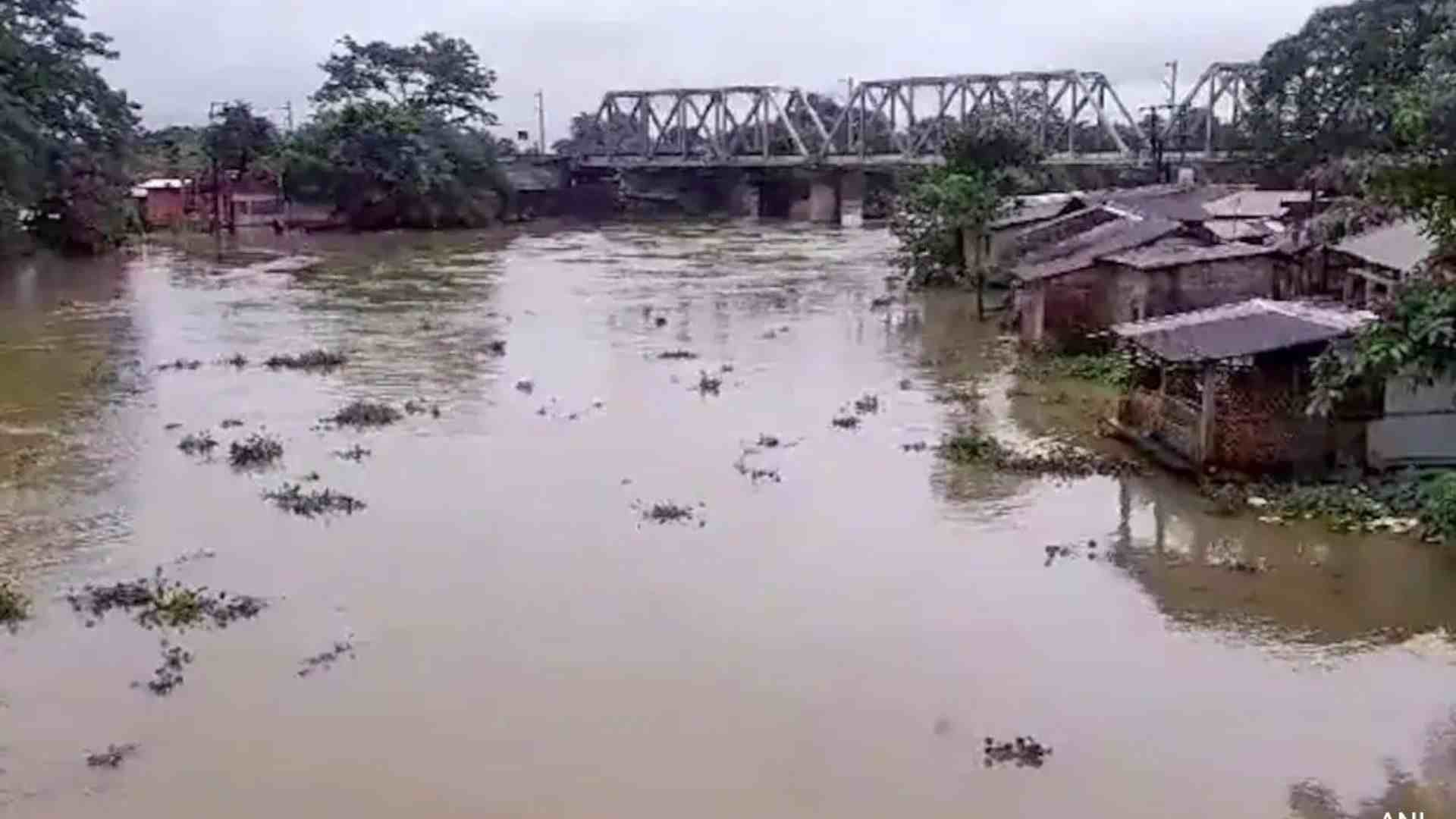 Assam Faces Flood Threat As Brahmaputra Water Levels Soar With Persistent Rain