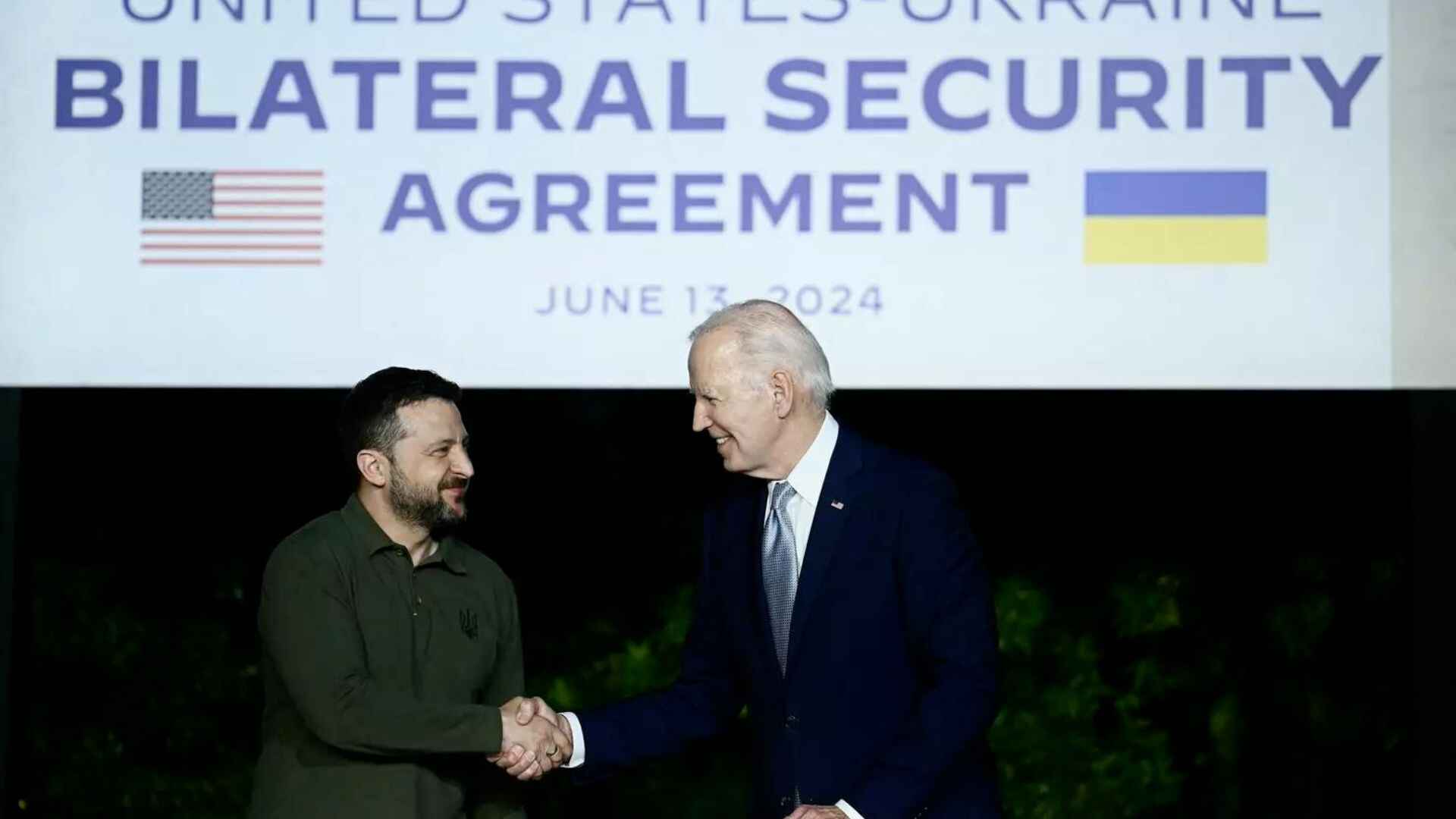 US-Ukraine Sign 10-Year Bilateral Security Agreement
