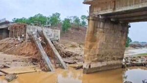 Watch: Portion Of Under Construction Bridge Collapses In Jharkhand’s Giridih