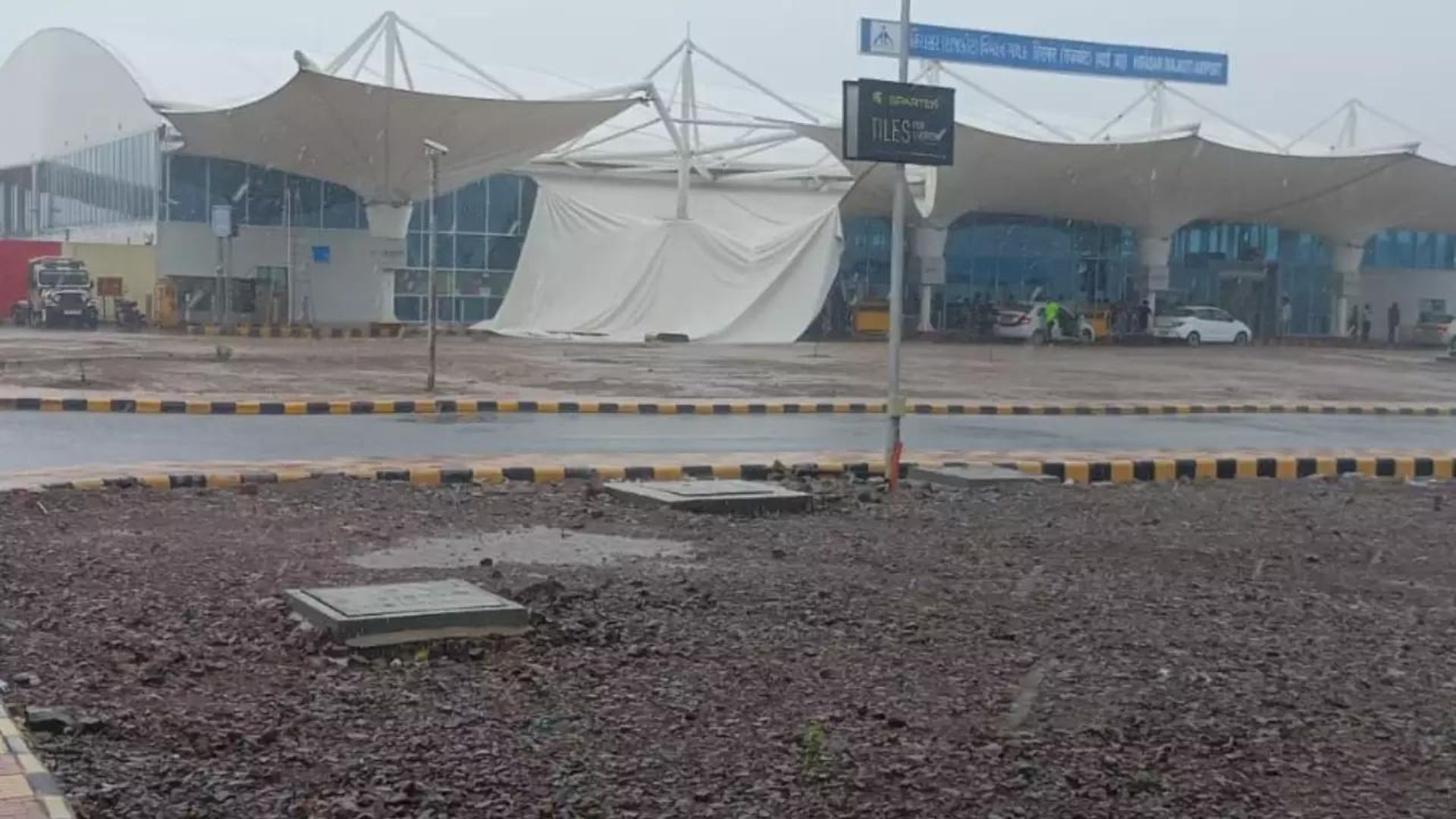 Canopy Collapses At Rajkot Airport Amid Heavy Rainfall Marks Third Incident In Three Days