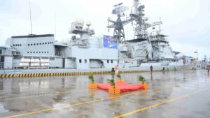 INS Ranvir Docks In Bangladesh For Operational Deployment