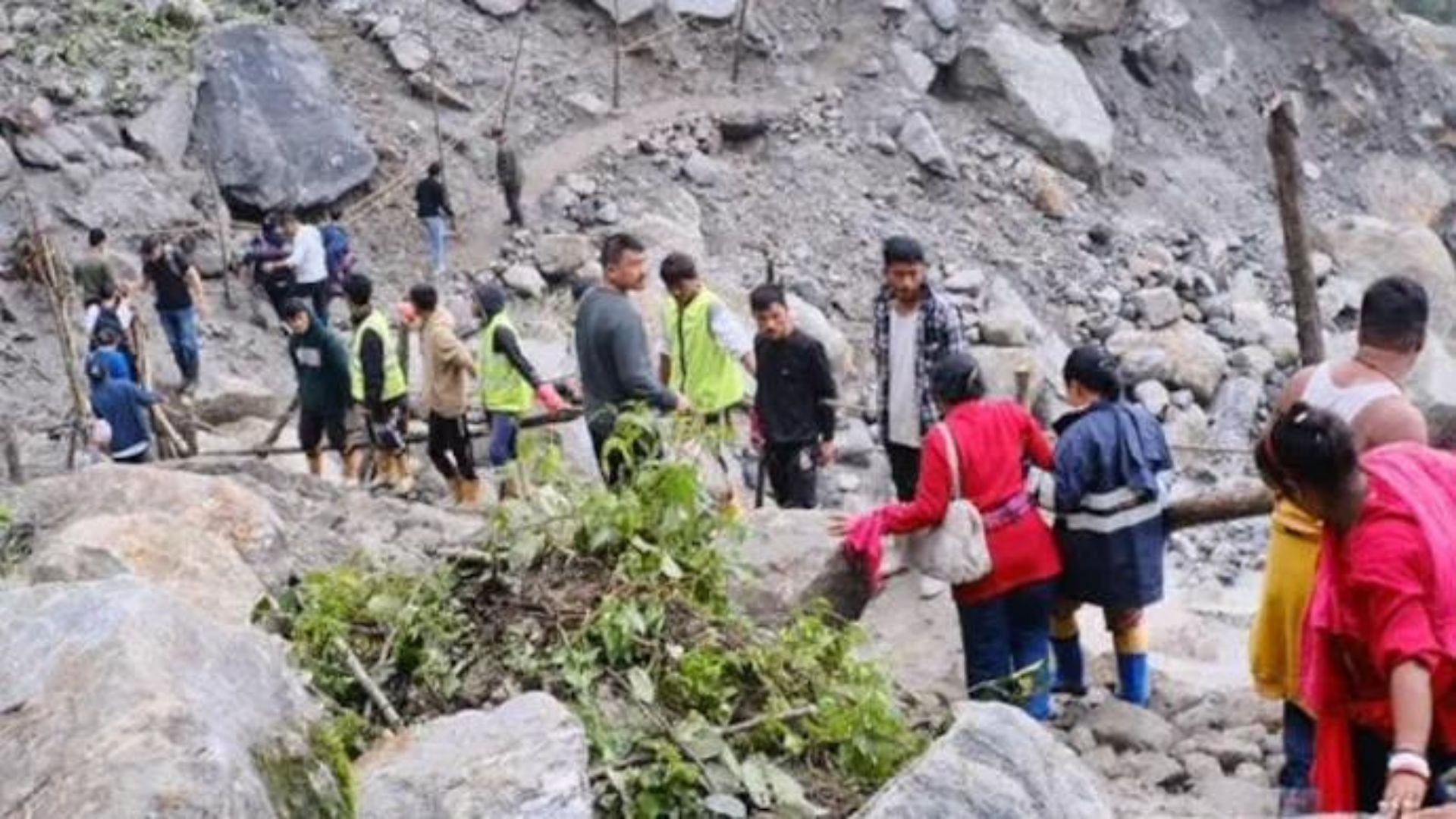 Watch: Over 1200 Tourists Trapped By Landslides In North Sikkim Rescued Safely By Army