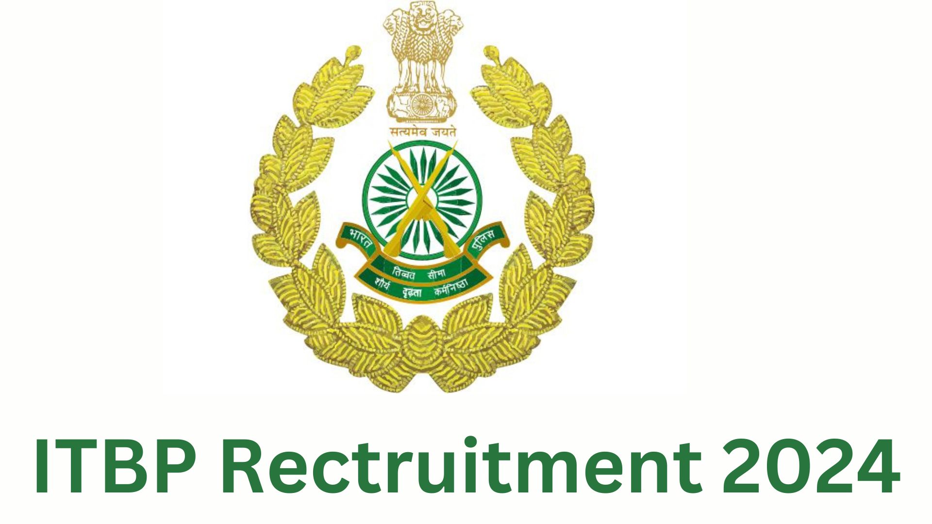 ITBP Paramedical Staff Recruitment 2024, Apply Online Start From 29 June