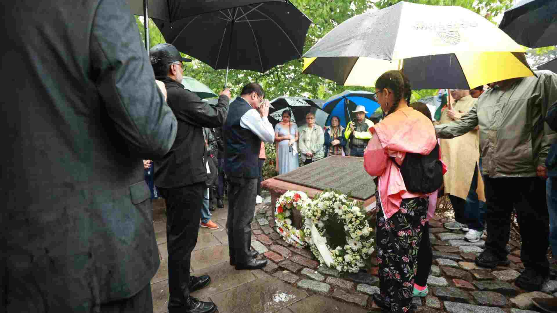 Indian High Commissioner Pays Tribute To Air India Flight Bombing Victims