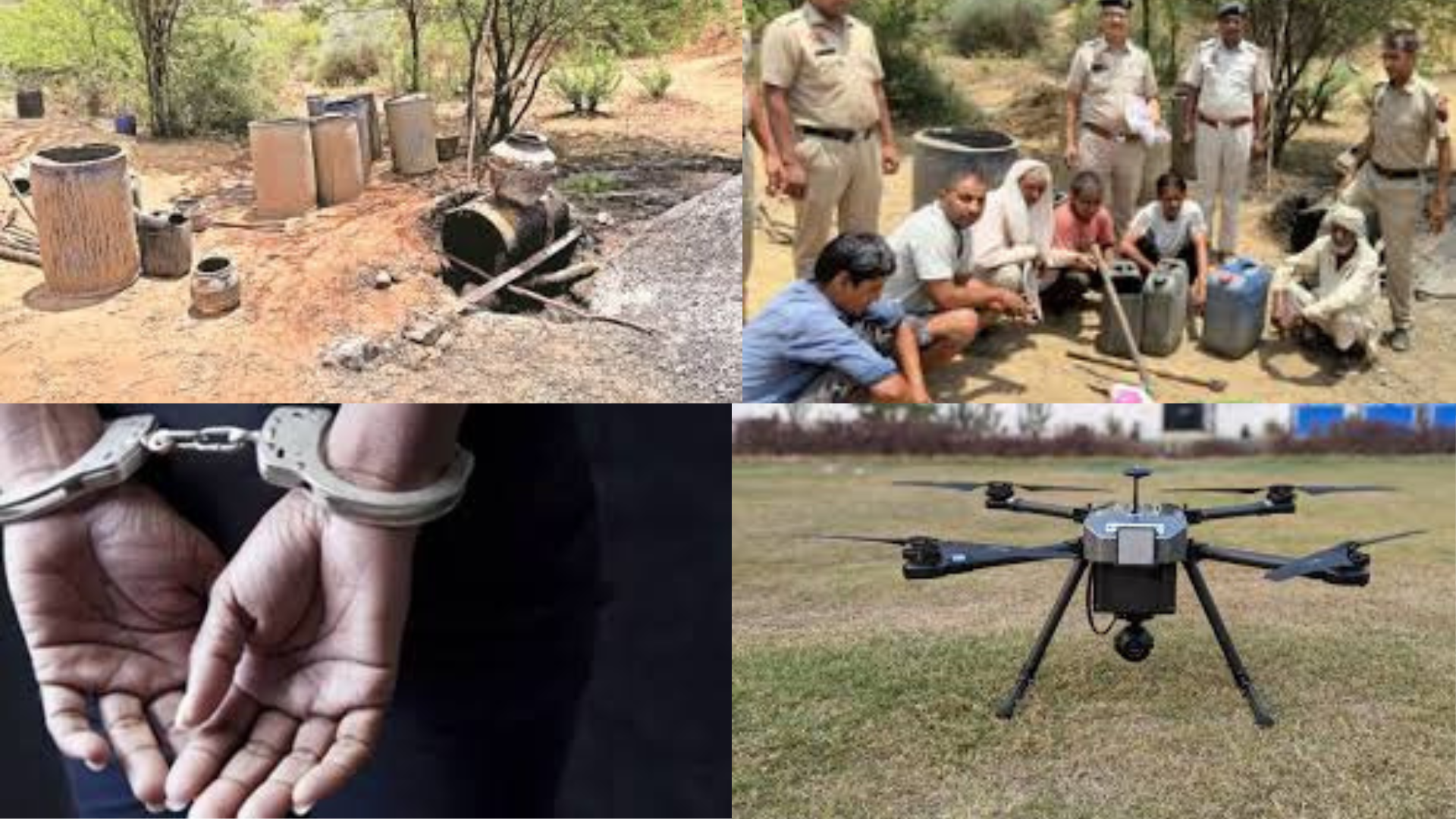 Bootlegging Racket Uncovered In Aravalli Hills: How Did Drones Shake Things Up?