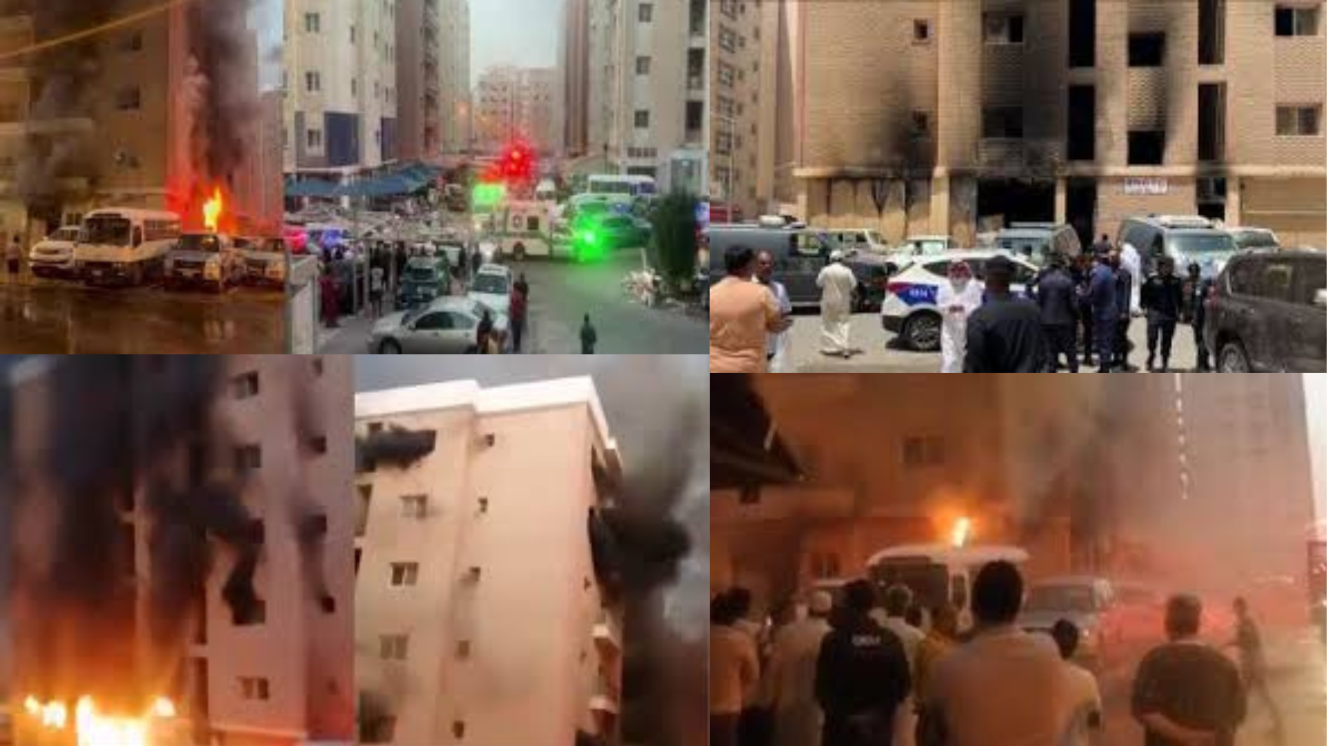 Kuwait Fire: 5 Indian Lives Lost Among 41 Victims In Mangaf Building Blaze