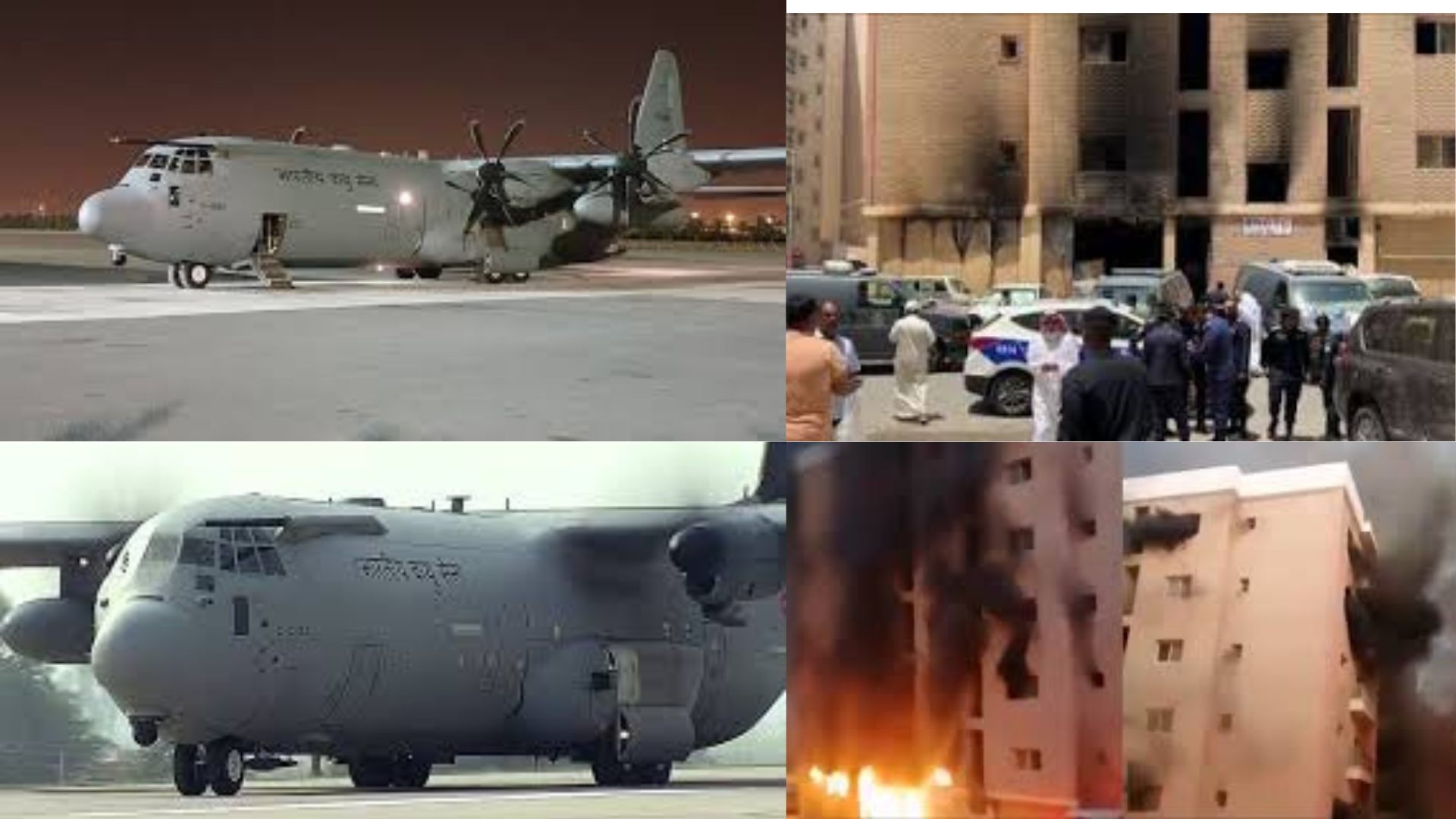 Kuwait Fire Tragedy: IAF’s C-130J Brings Back Bodies Of 45 Indian Victims: Lulu Group Announces Relief Fund,Latest Updates