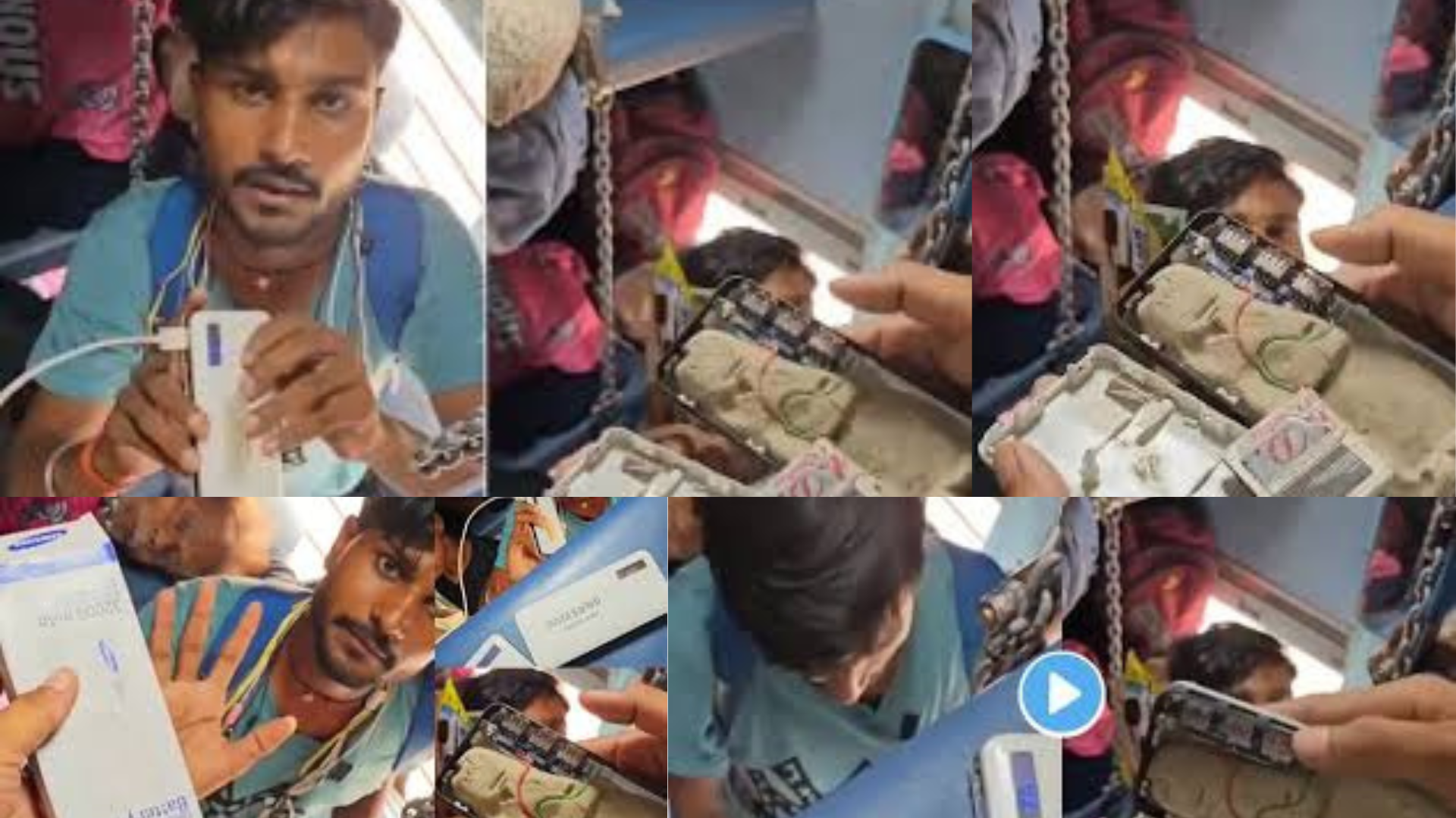 Vendor Selling Mud-Filled ‘Power Banks’ On Train Exposed: Viral Video