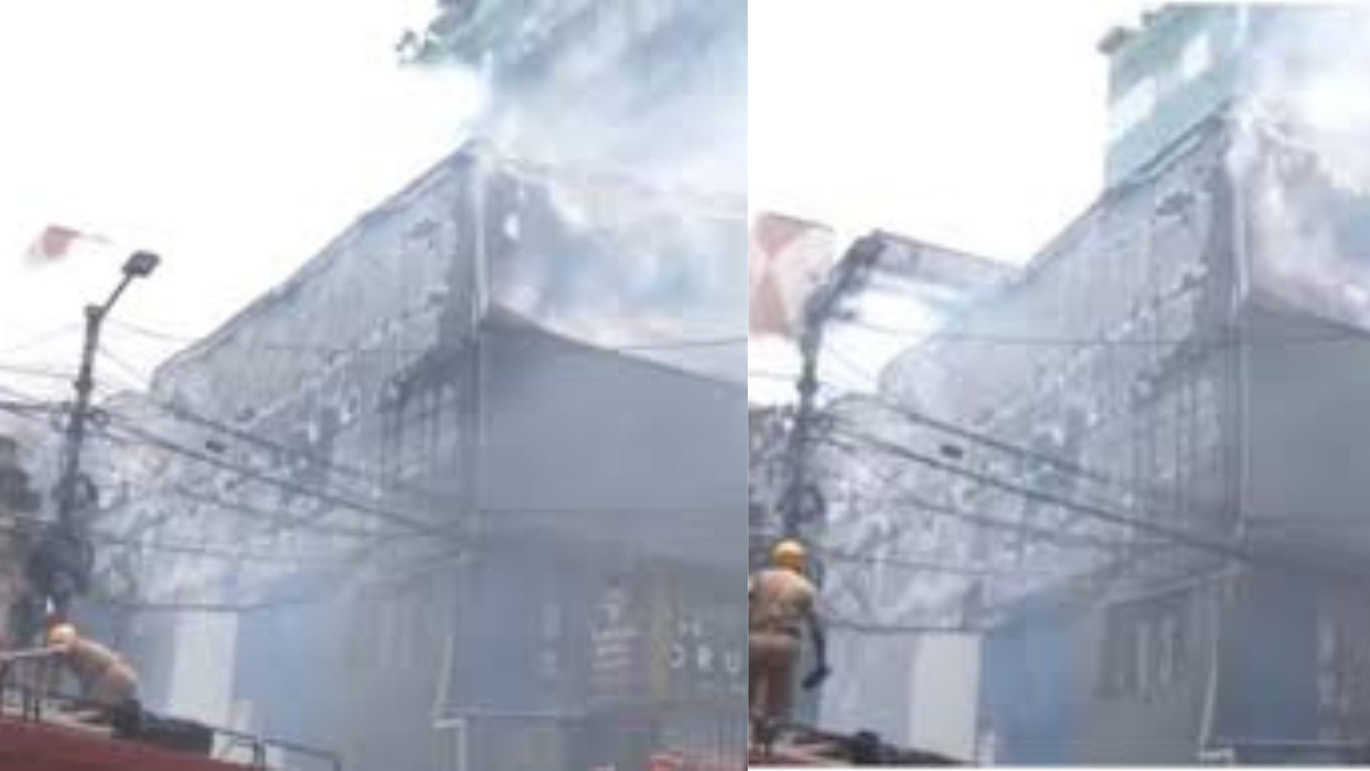 Kolkata: Fire Erupts At Park Street Restaurant, Firefighters Rush To Scene | VIDEO