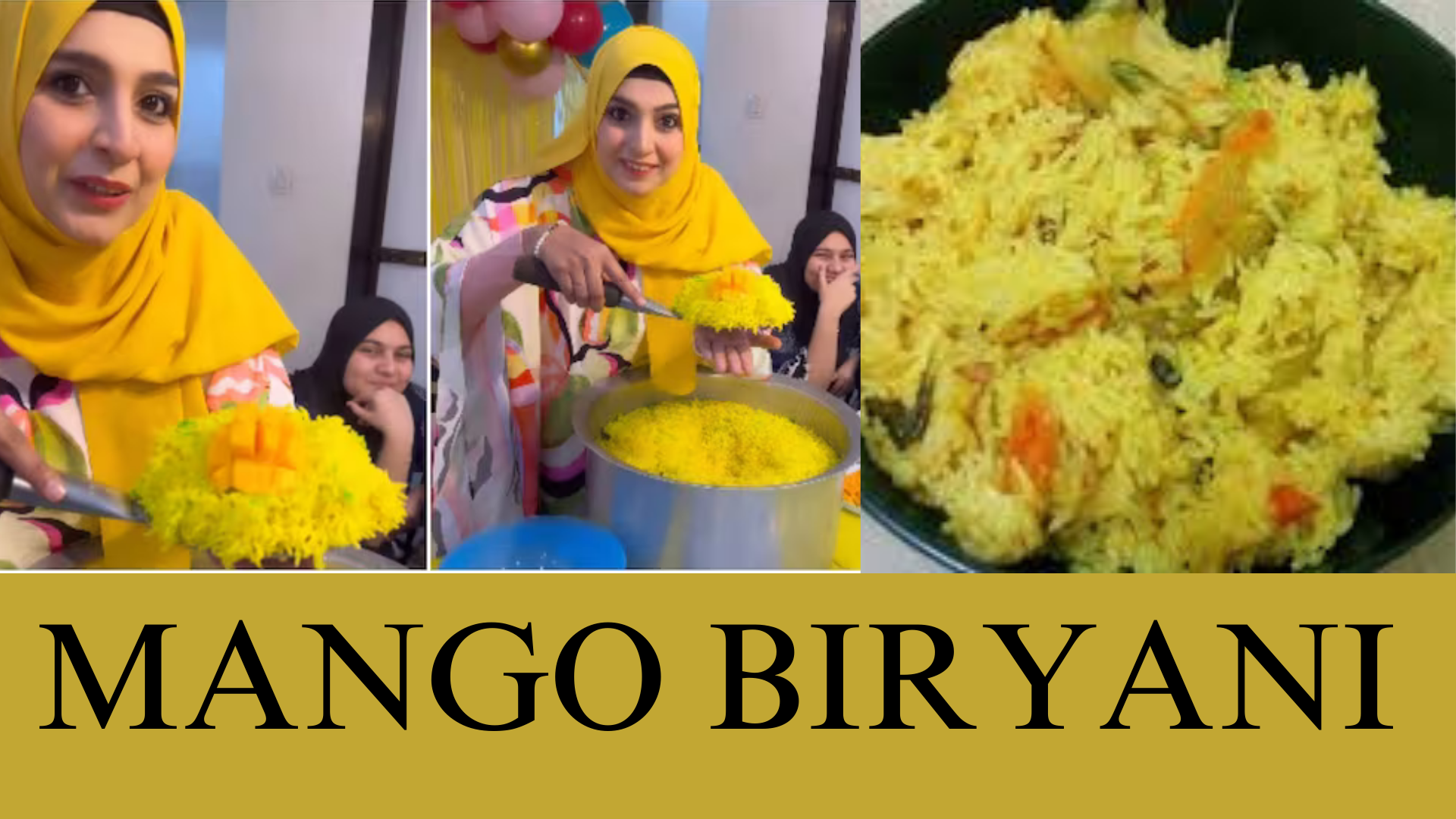 Is Mango Biryani Justice? Mumbai baker’s Mango Dish Goes Viral