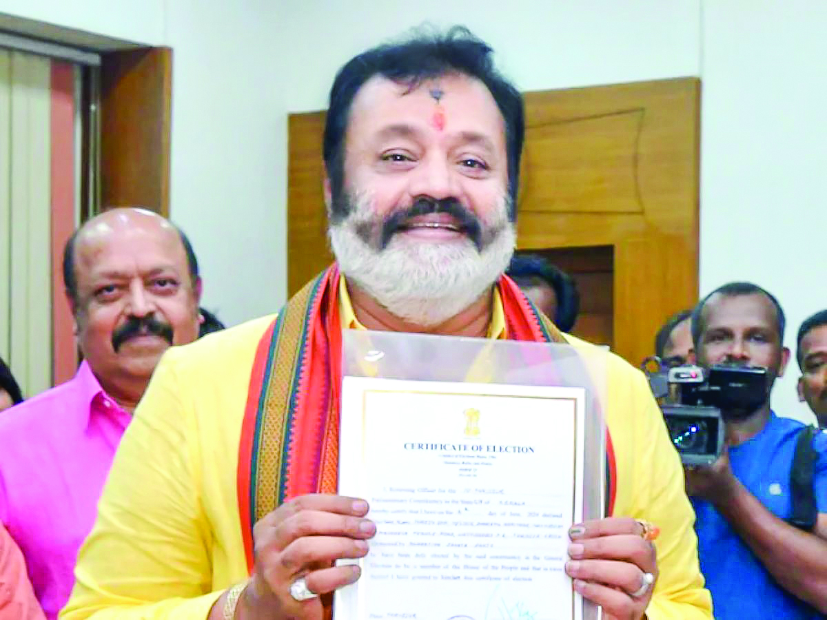 BJP MP Suresh Gopi clarifies about his ‘didn’t want cabinet berth’ statement