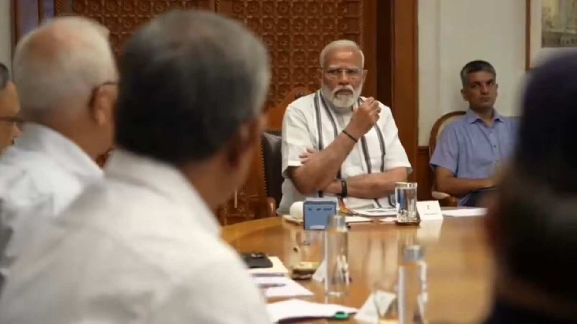 PM Modi Assess Prevailing Heatwave Situation And Monsoon Preparedness