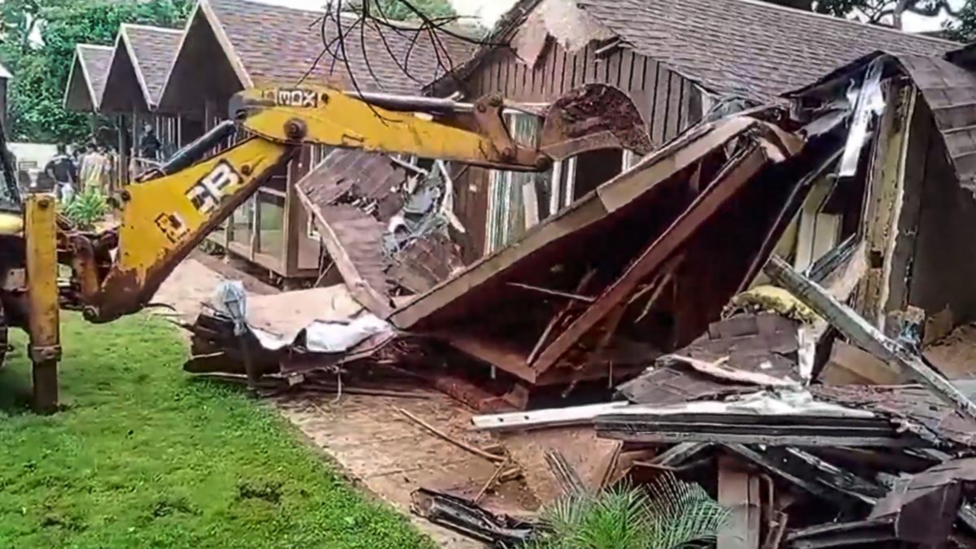 Pune Porsche Crash: Illegal Portions Of Resort Owned By Minor’s Family Demolished In Mahabaleshwar