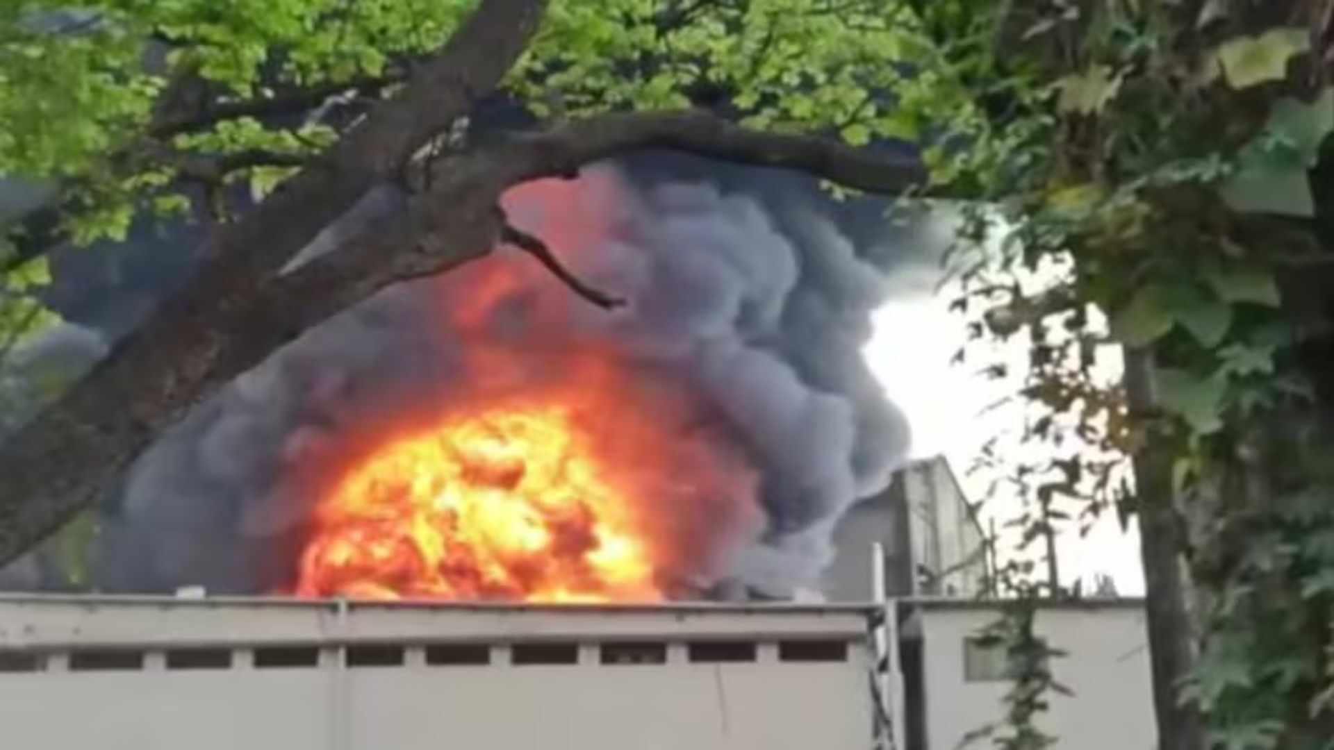 Thane: Dombivili’s Chemical Factory Engulfed By Fire