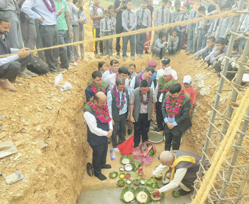 Nepal: Indian Govt Funds New School and Hostel in Pyuthan