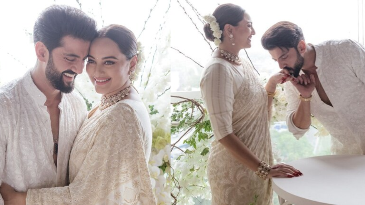 First Pictures Of Sonakshi Sinha And Zaheer Iqbal’s Wedding Unveiled