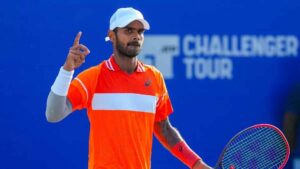 Sumit Nagal Climbs to 77th Position in Latest ATP Rankings