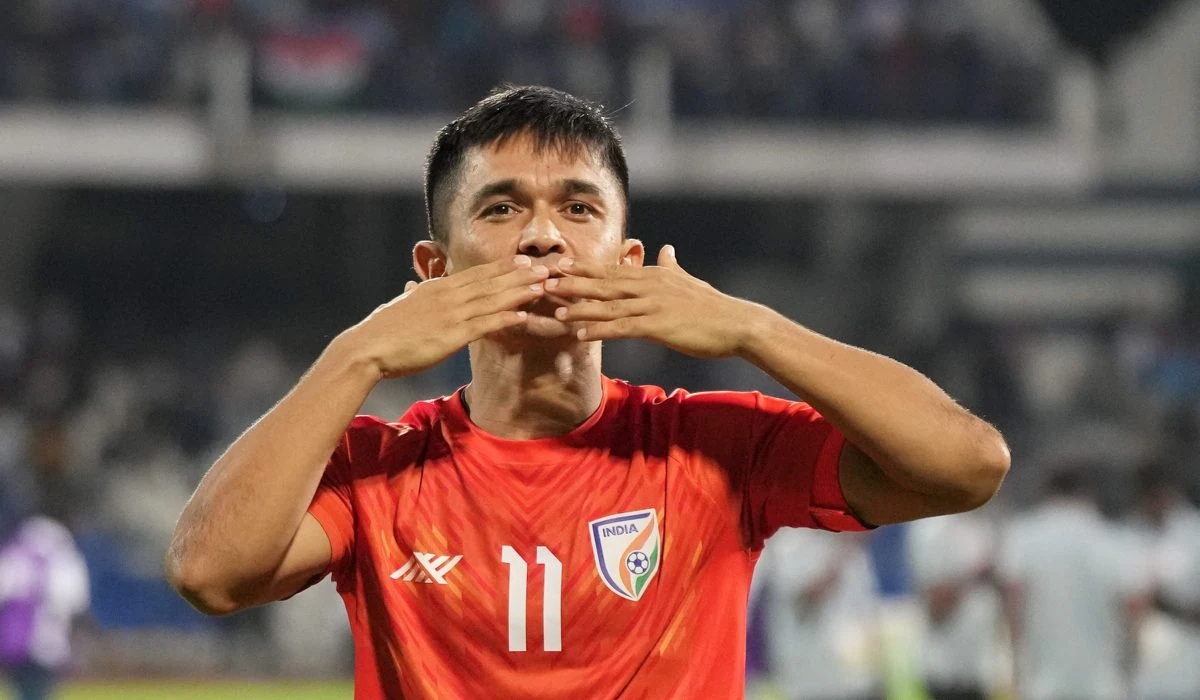 As Sunil Chhetri “The Face of Indian Football” Bids Adieu to the Sport, Here’s a Look at His Stellar Career