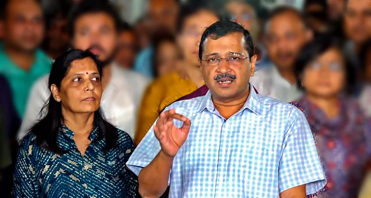Sunita Kejriwal Claims Husband’s Arrest Is A “Political Conspiracy