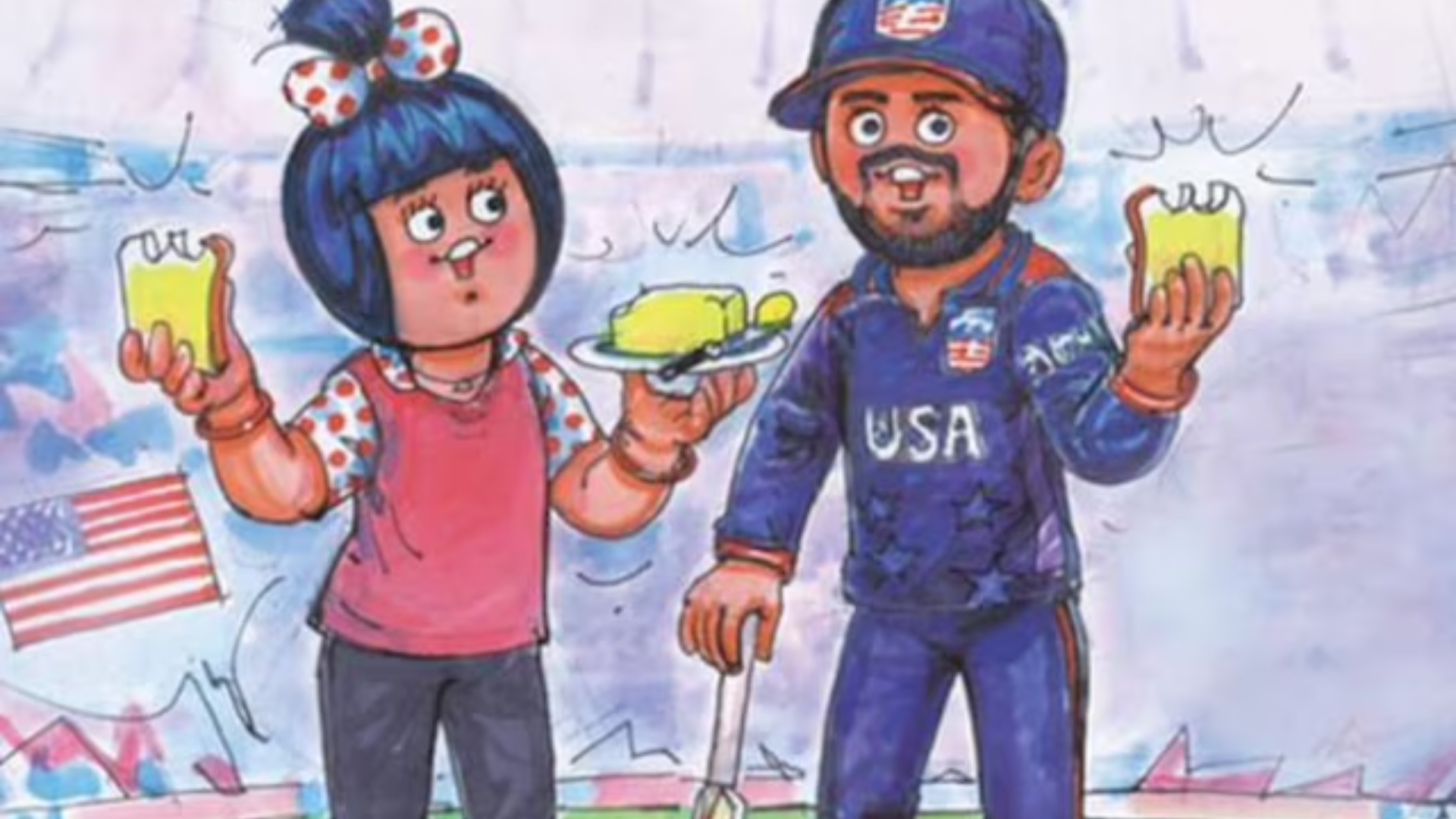 'Toast The Host': US Team Sponsors Amul's Witty Post On T20 World Cup Debut