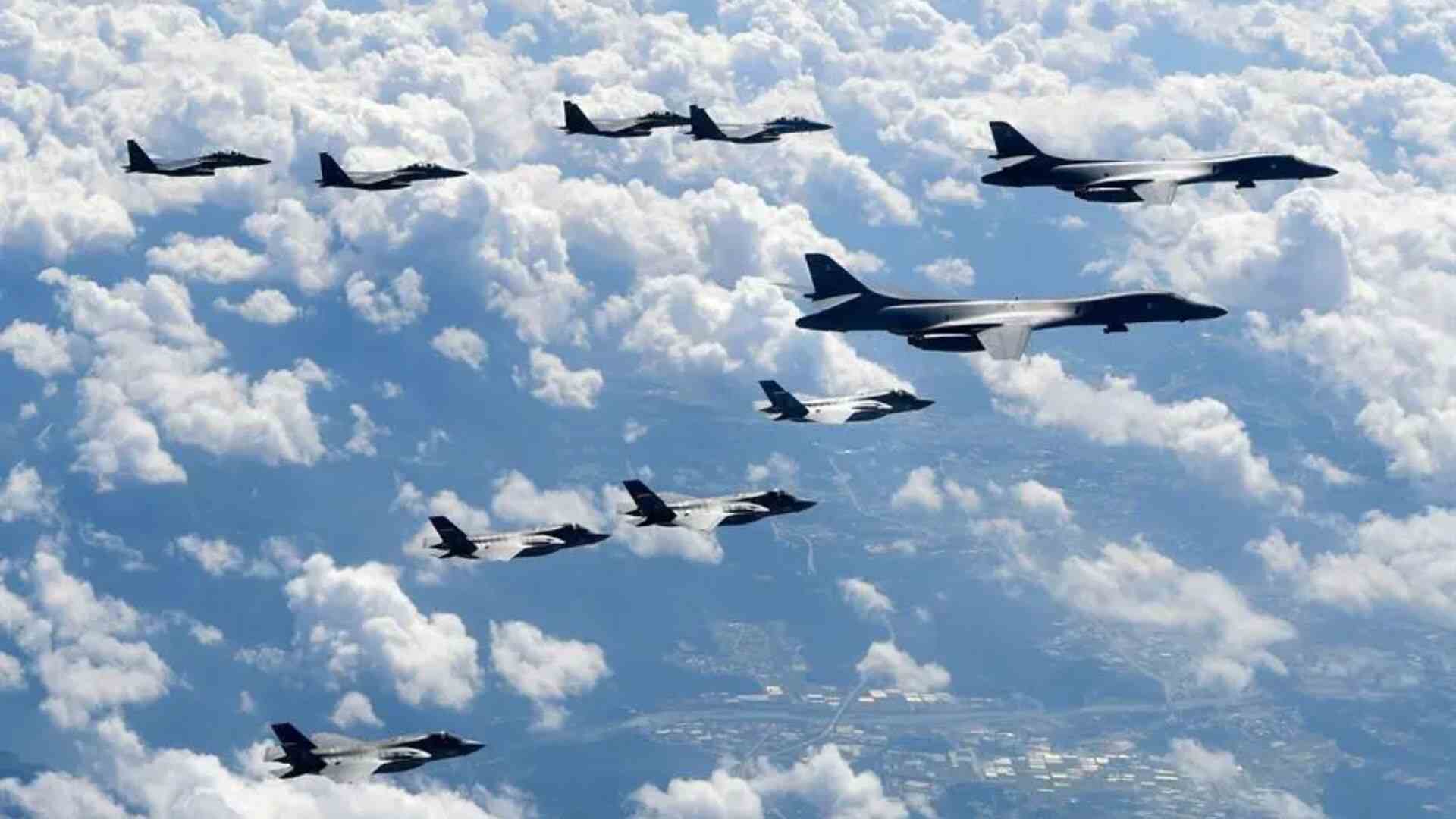 US-South Korea Conduct Joint Bombing Drills Over Korean Peninsula For First Time In 7 Years