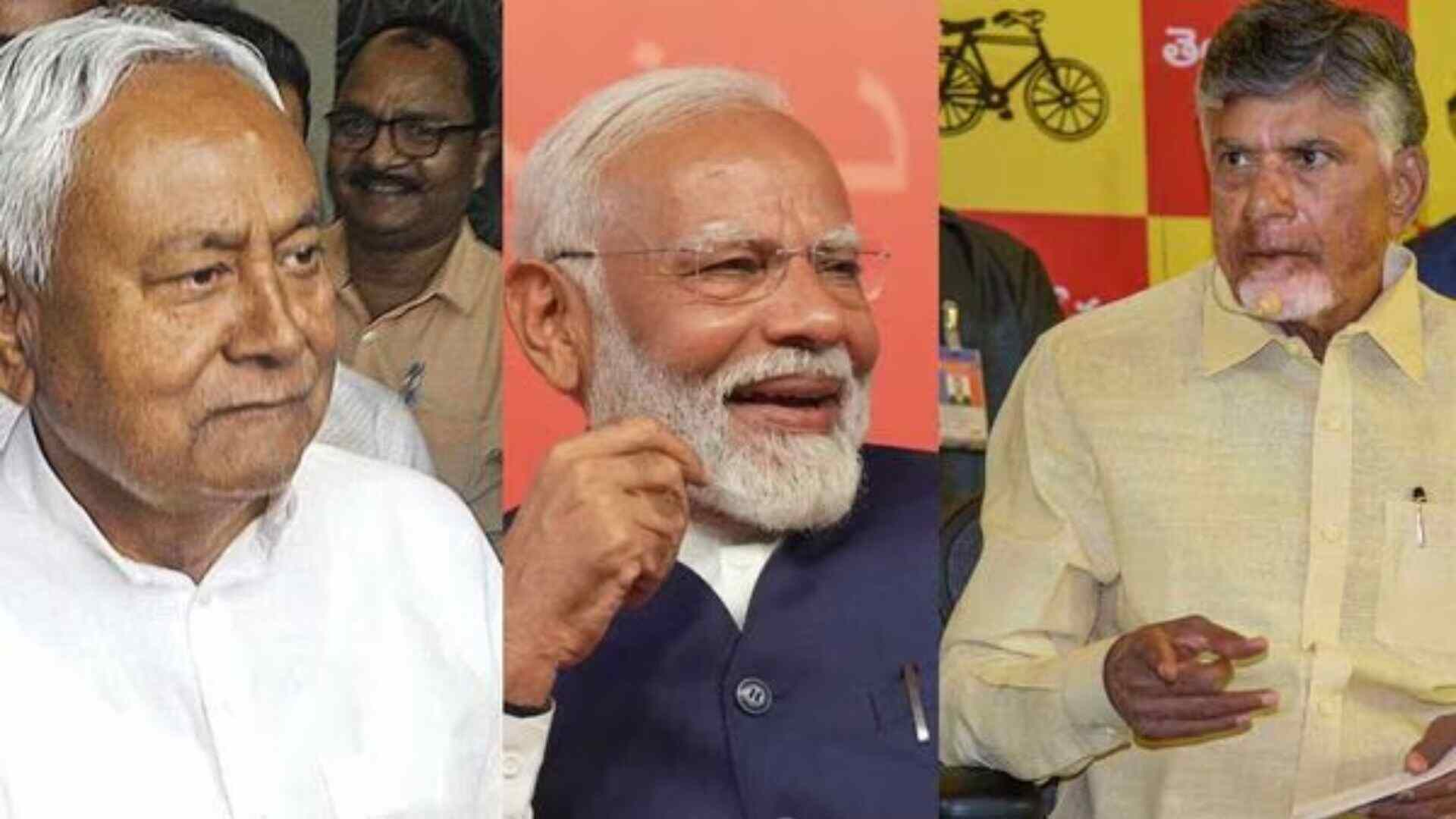 Modi Backed By Nitish Kumar, Chandrababu Naidu For Third NDA Term -  TheDailyGuardian