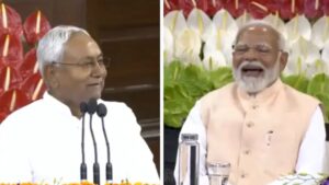 NDA Meeting: Nitish’s Remark on Opposition Brings Laughter From PM Modi