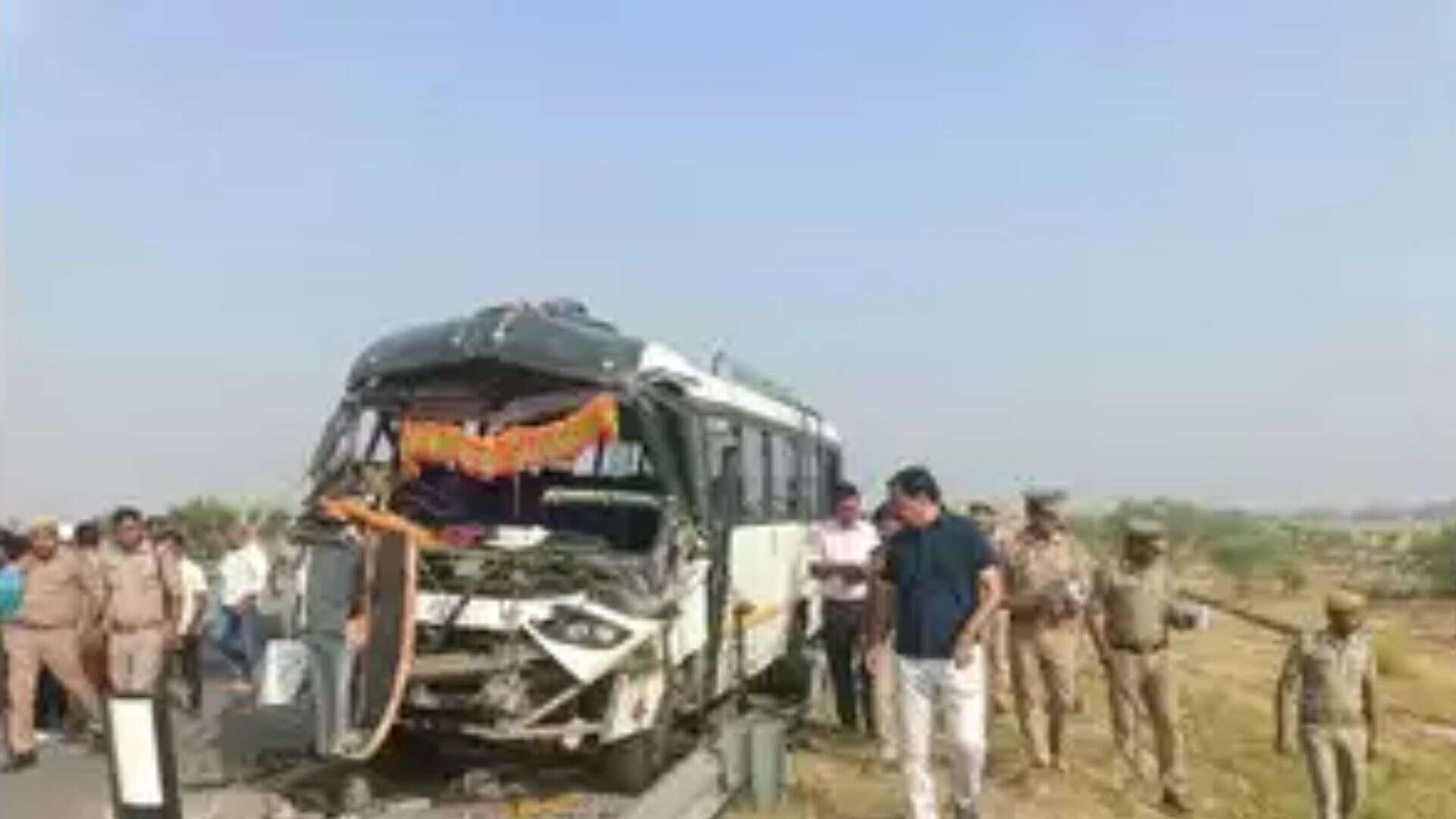 Uttar Pradesh Bus Tragedy: Four Dead, 28 Injured Pilgrims