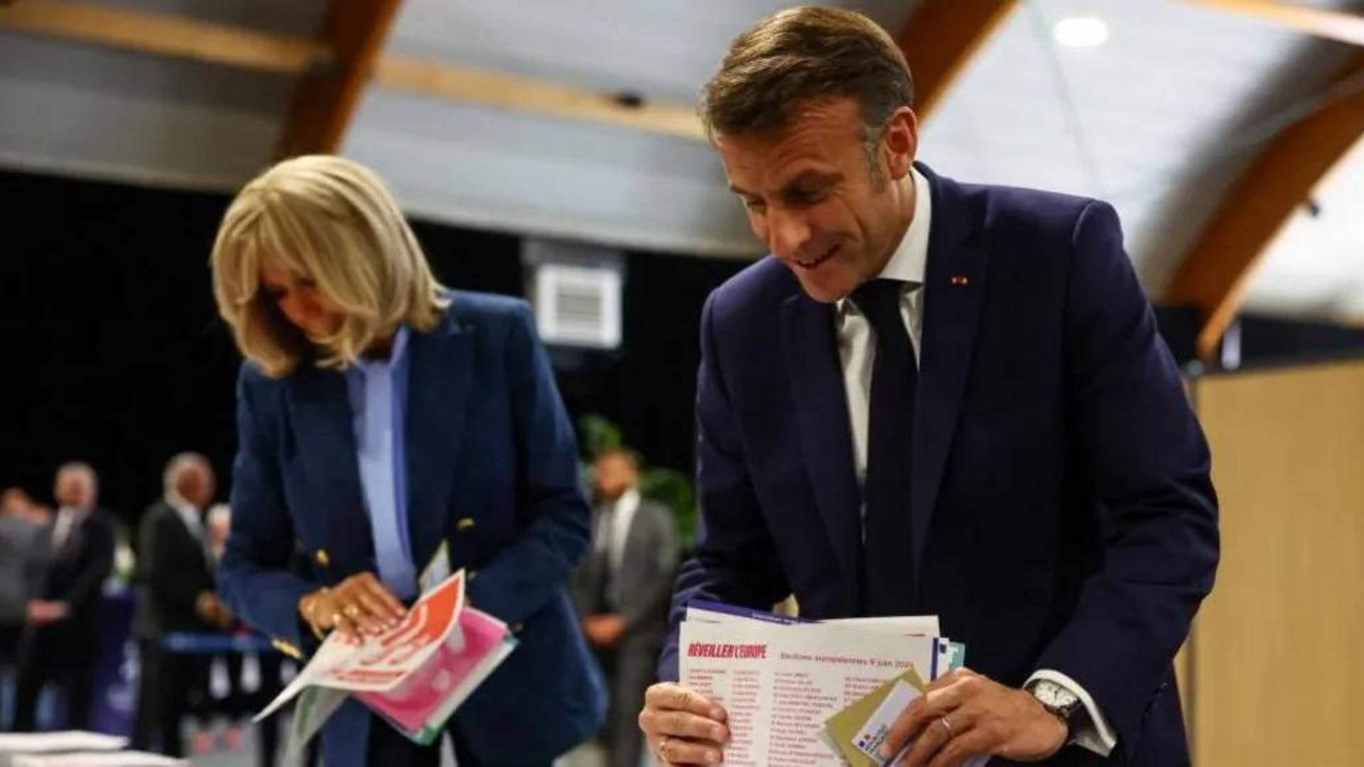 French Poll Projects Win For Far-Right Party In Snap Election