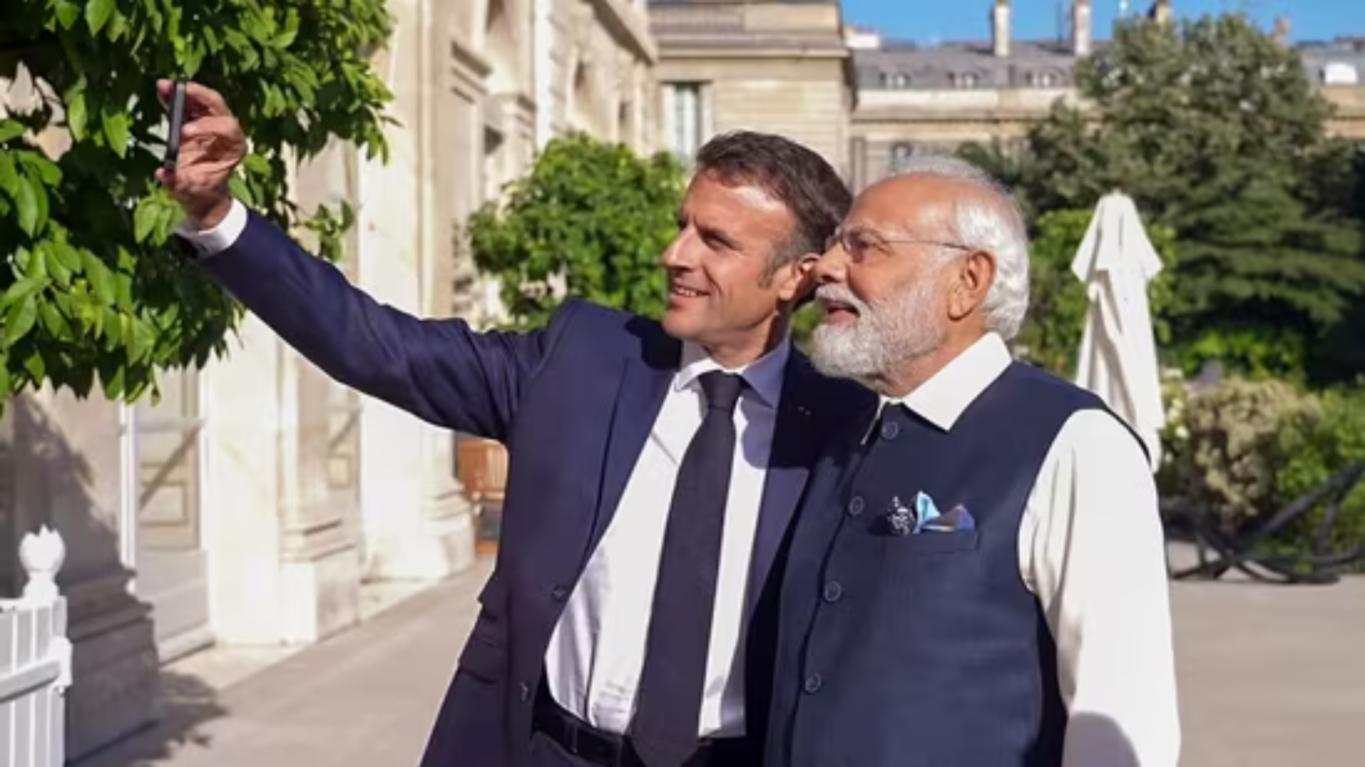Breaking: PM Modi Holds Bilataral Talks With French Prez Macron In Italy