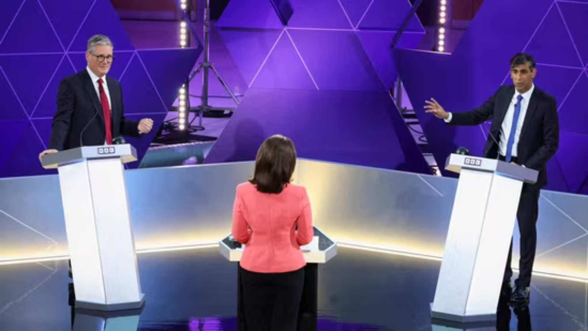 UK Parliament Elections: Sunak And Starmer Clash in Final Debate