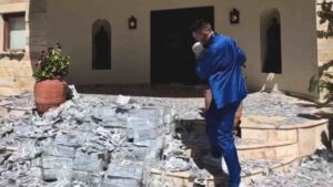 Watch: Billionaire Influencer Fedor Balvanovich Tosses Millions In Cash Outside His Home